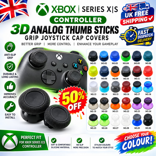 Replacement thumbsticks for - replacement,